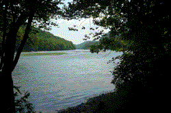The New River, Giles County, Virginia